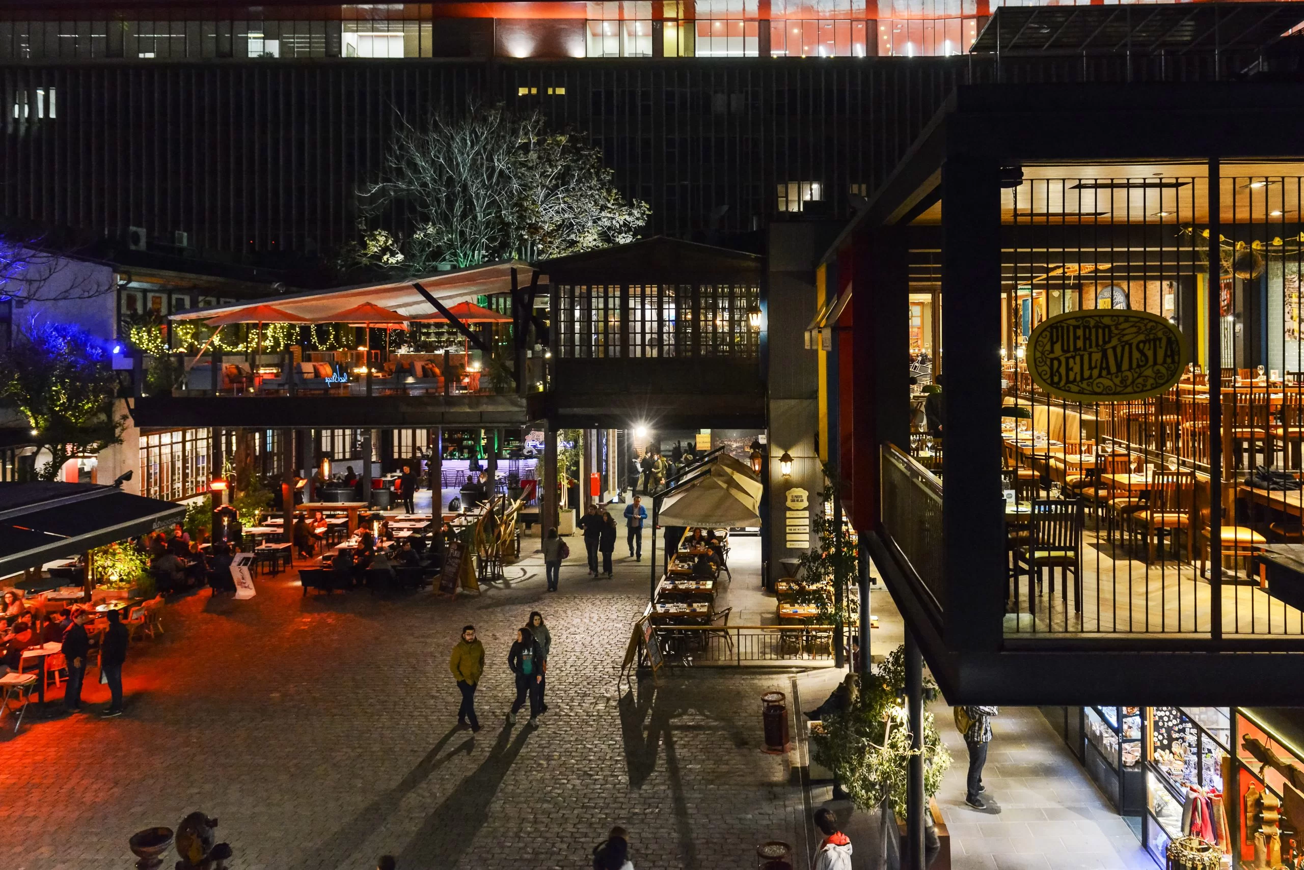 Ruas coloridas de Bellavista